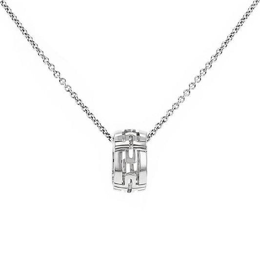 [baslovejewels]PARENTESI NECKLACE SILVER