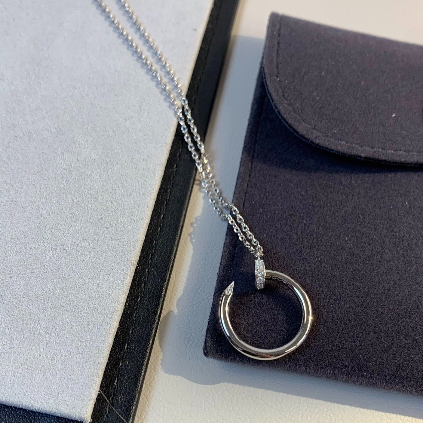 [baslovejewels]JUSTE NECKLACE SILVER
