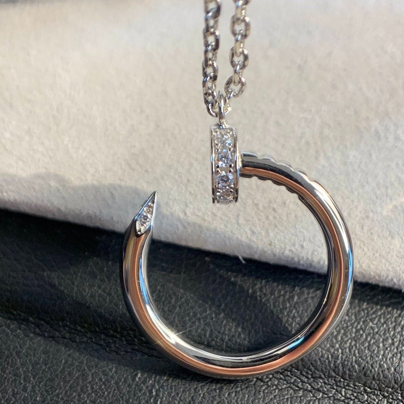 [baslovejewels]JUSTE NECKLACE SILVER