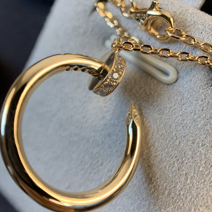 [baslovejewels]JUSTE NECKLACE PINK GOLD