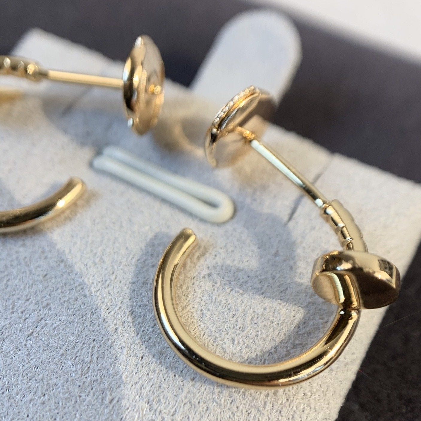 [baslovejewels]JUSTE EARRINGS PINK GOLD