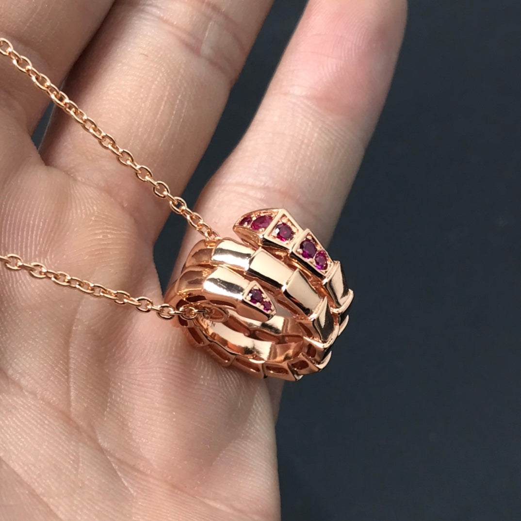 [baslovejewels]SERPENTI PEDANT NECKLACE