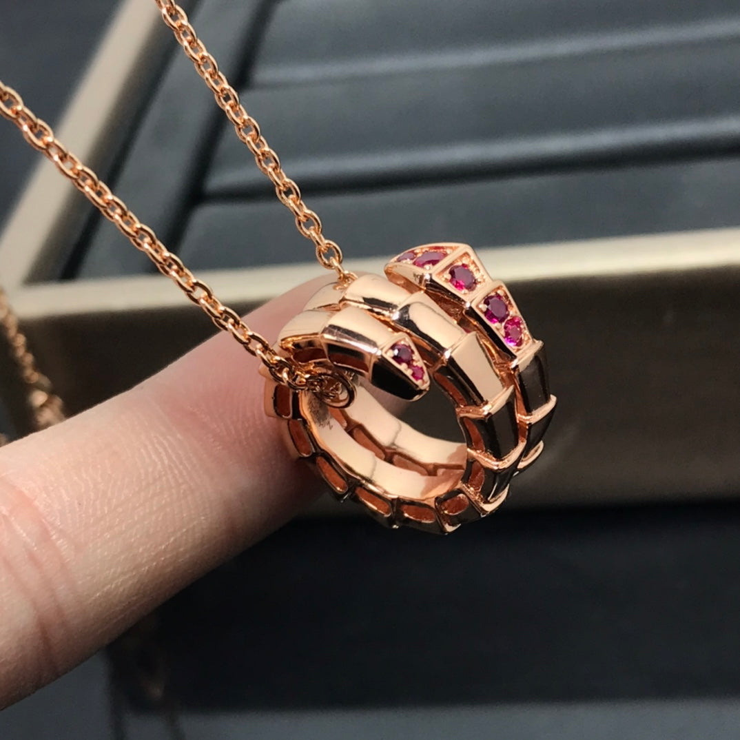 [baslovejewels]SERPENTI PEDANT NECKLACE