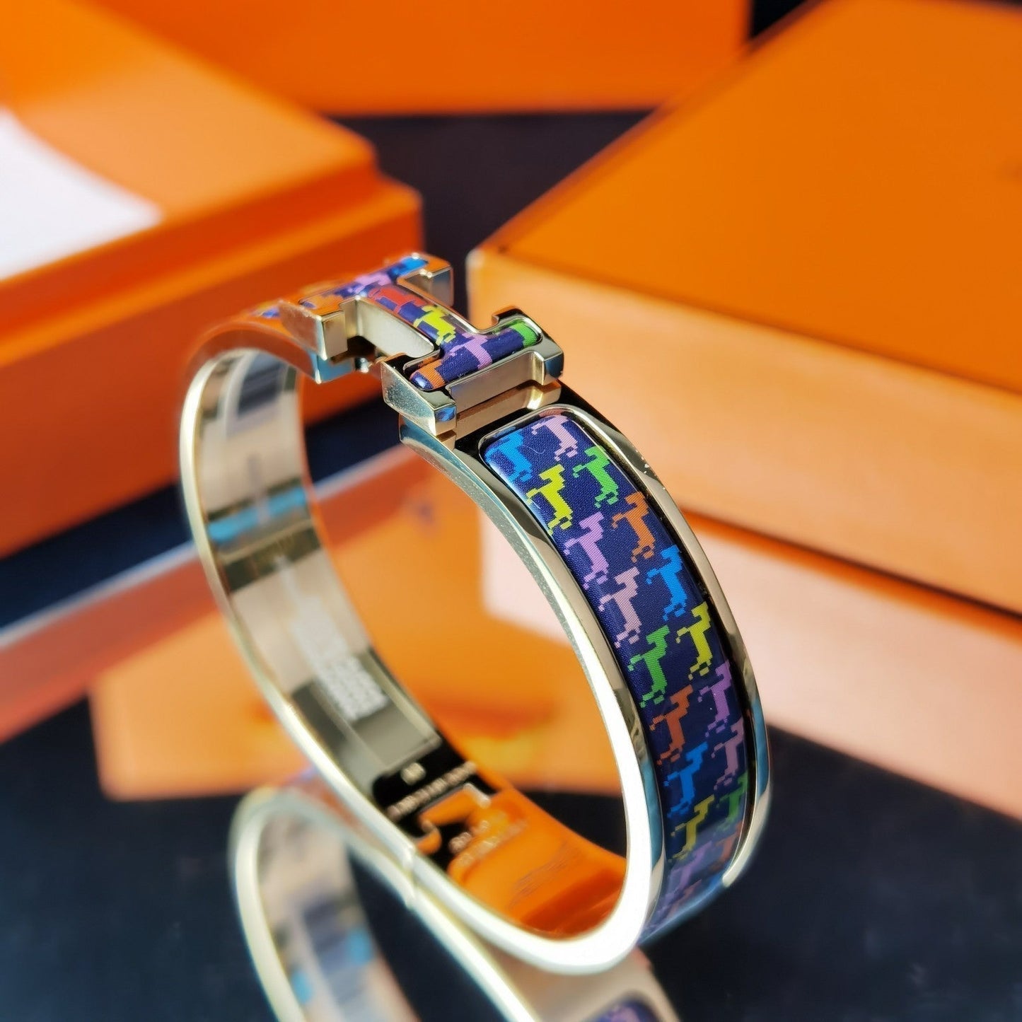 [baslovejewels]H HORSE BRACELET 12MM