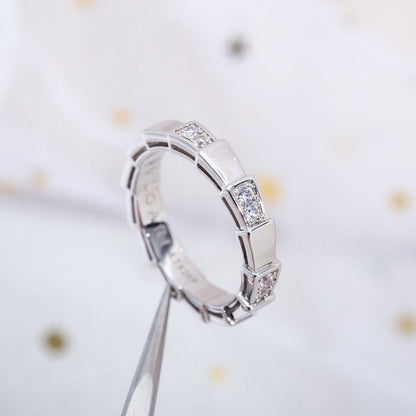 [baslovejewels]SERPENTI RING SILVER  3MM