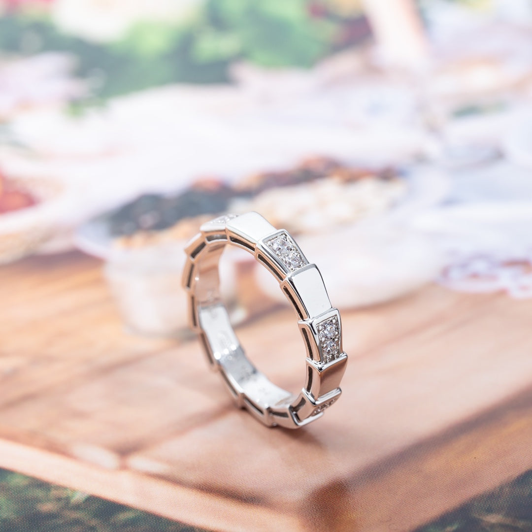 [baslovejewels]SERPENTI RING SILVER  3MM