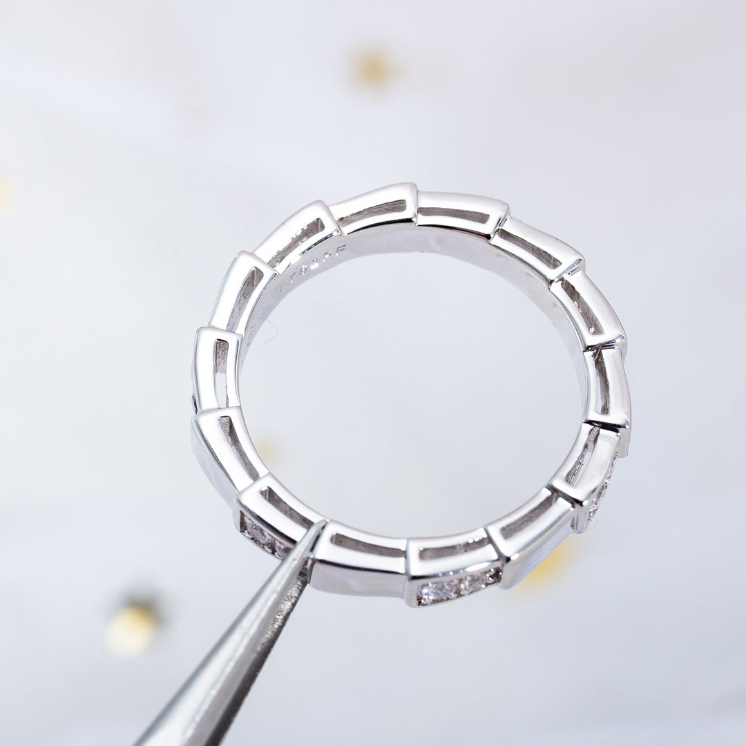 [baslovejewels]SERPENTI RING SILVER  3MM