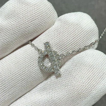 [baslovejewels]ECHAPEE NECKLACE DIAMOND