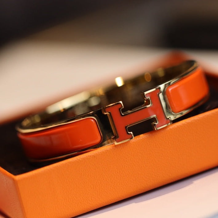 [baslovejewels]H BRACELET 12MM GOLD