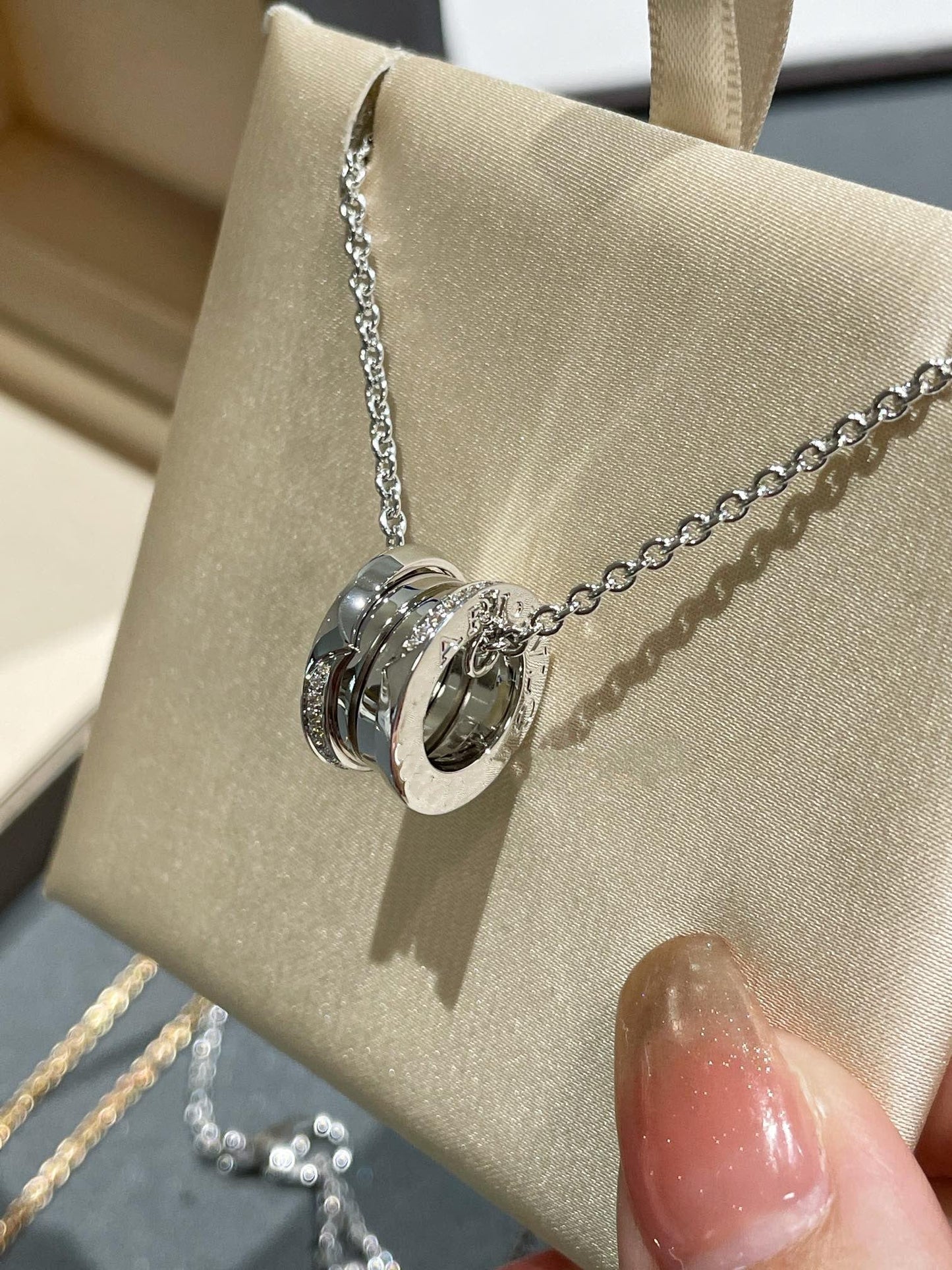 [baslovejewels]ZERO 1 NECKLACE DIAMOND