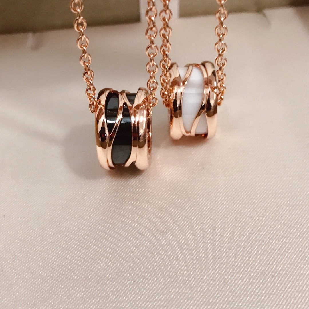 [baslovejewels]ZERO 1 FOUR BAND PINK GOLD CERAMIC