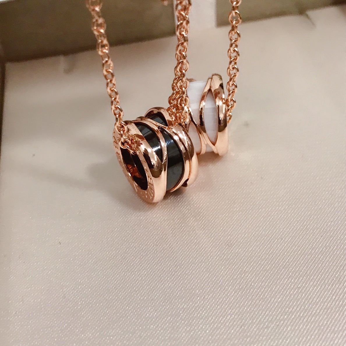 [baslovejewels]ZERO 1 FOUR BAND PINK GOLD CERAMIC