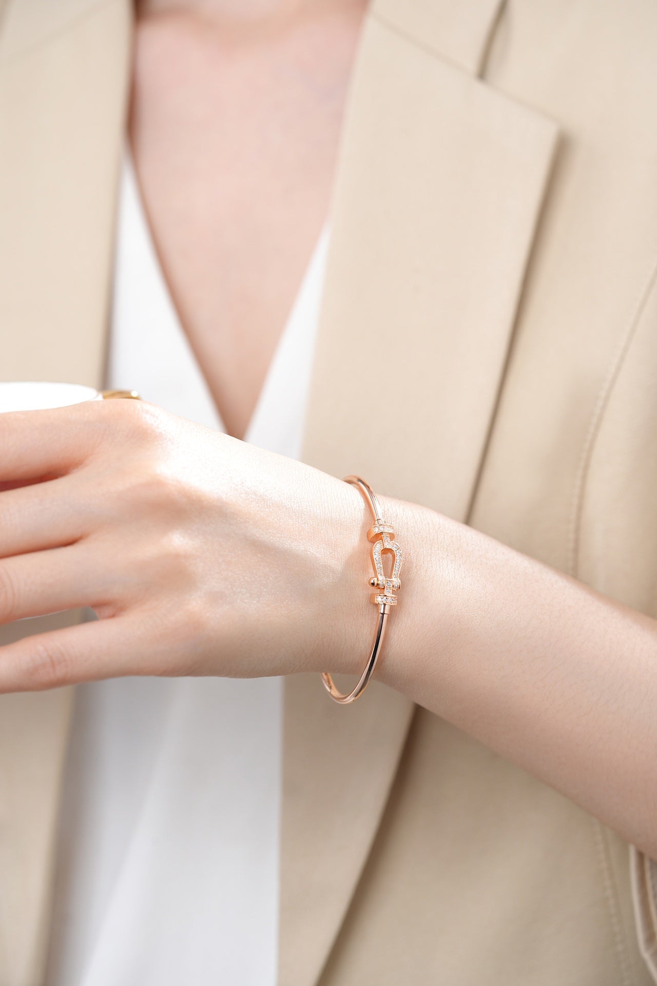 [baslovejewels]FORCE 10 MOYEN DIAMOND BRACELET