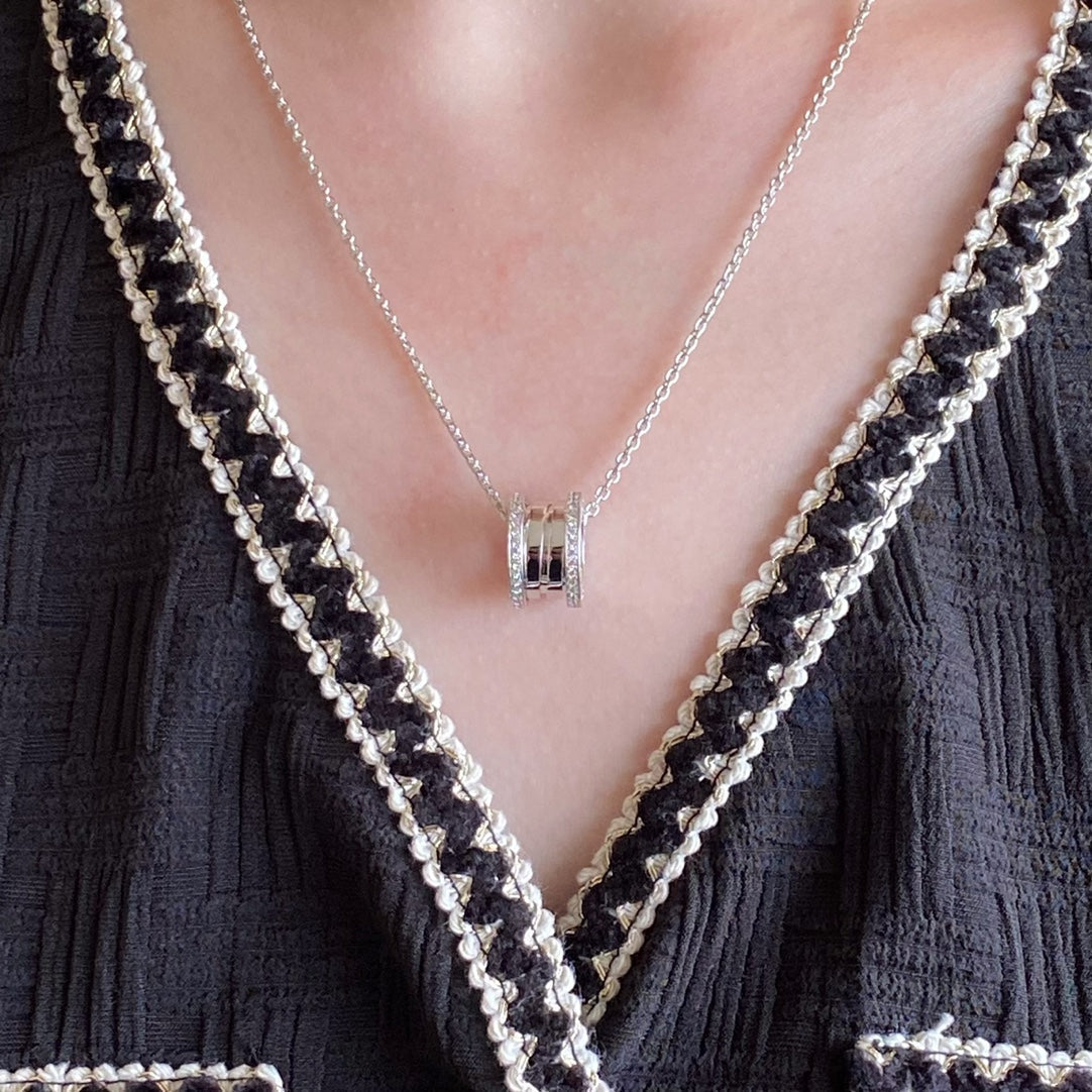[baslovejewels]ZERO 1 DIAMOND NECKLACE