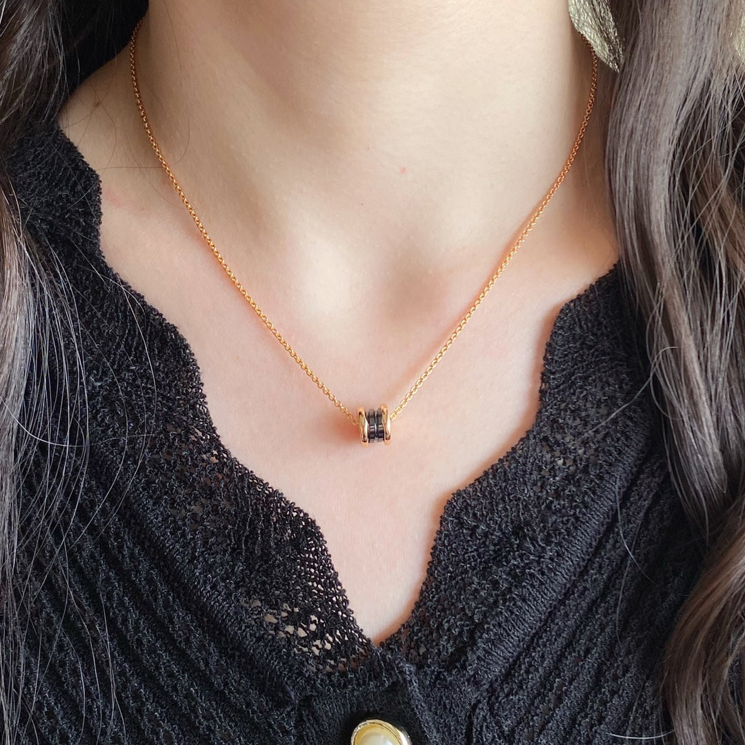 [baslovejewels]ZERO 1 CERAMIC MINI NECKLACE