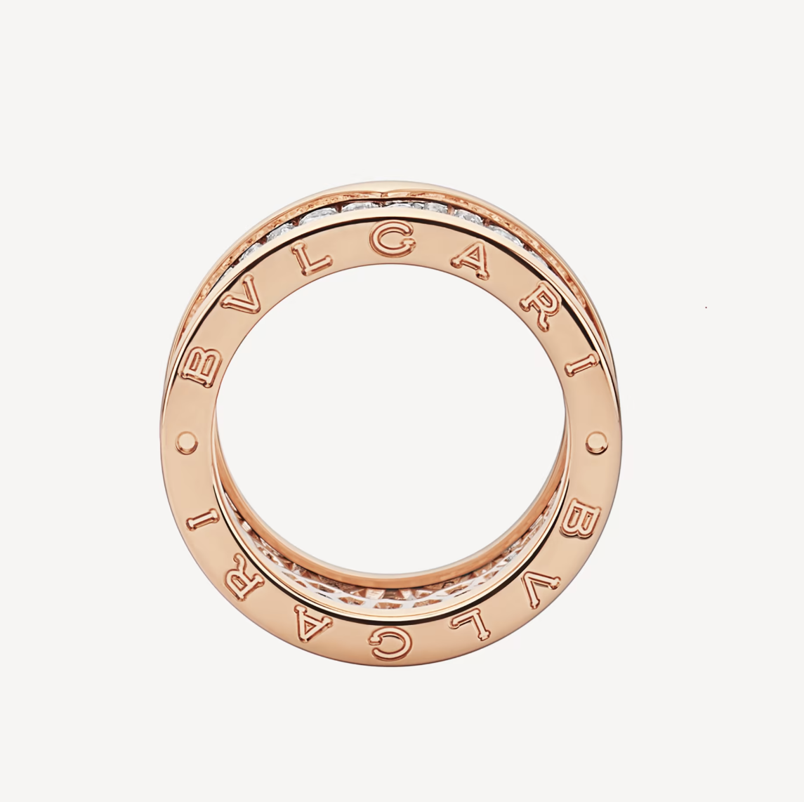 [baslovejewels]ZERO 1 WITH PAVED DIAMONDS ON THE SPIRAL RING