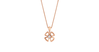 [baslovejewels]FIOREVER NECKLACE DIAMOND CENTER