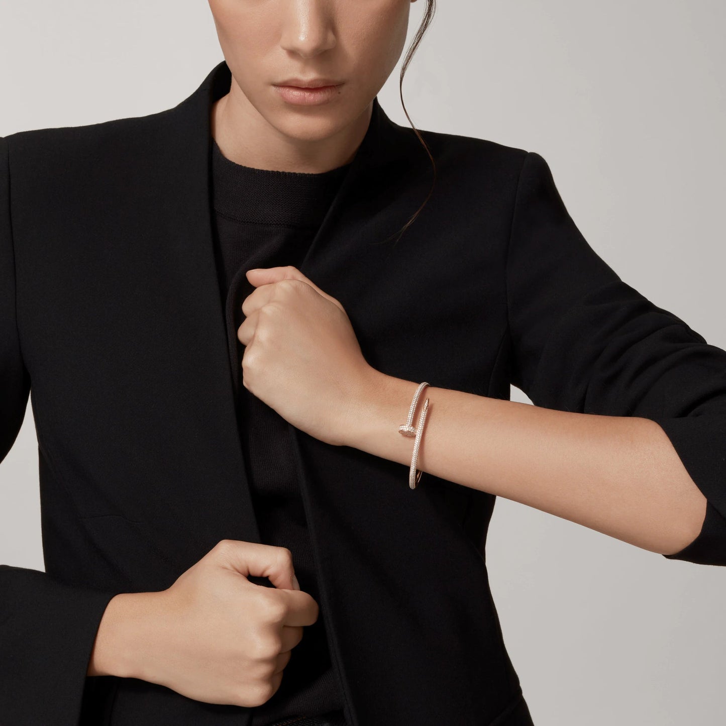 [baslovejewels]JUSTE BRACELET 3.5MM ALL DIAMONDS