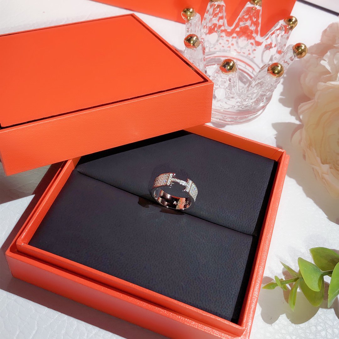 [baslovejewels]H RING FULL DIAMOND