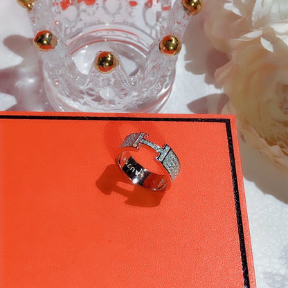 [baslovejewels]H RING FULL DIAMOND