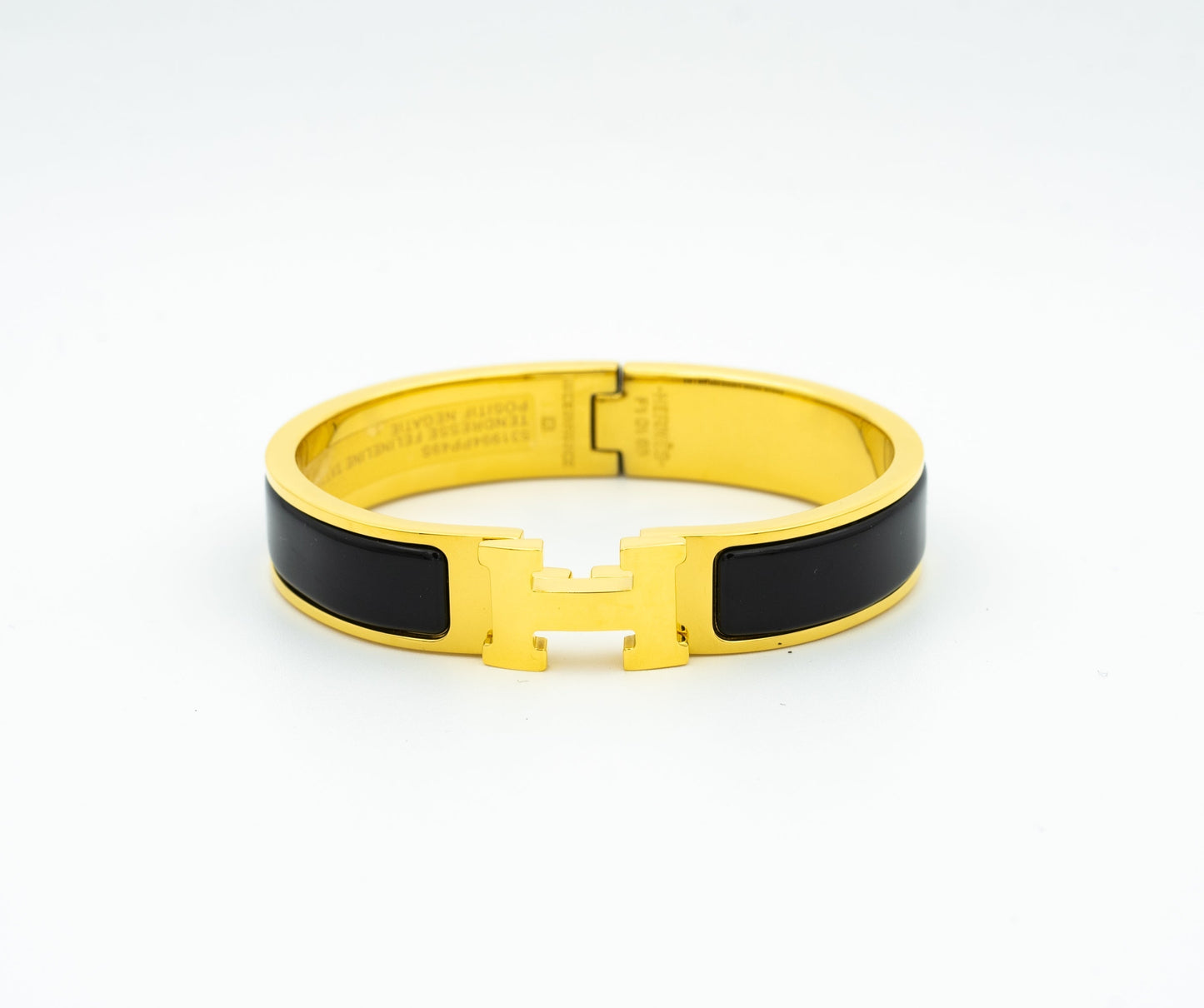 [baslovejewels]H BLACK BRACELET