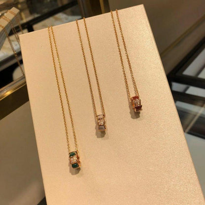 [baslovejewels]SERPENTI PEDANT DIAMOND NECKLACE