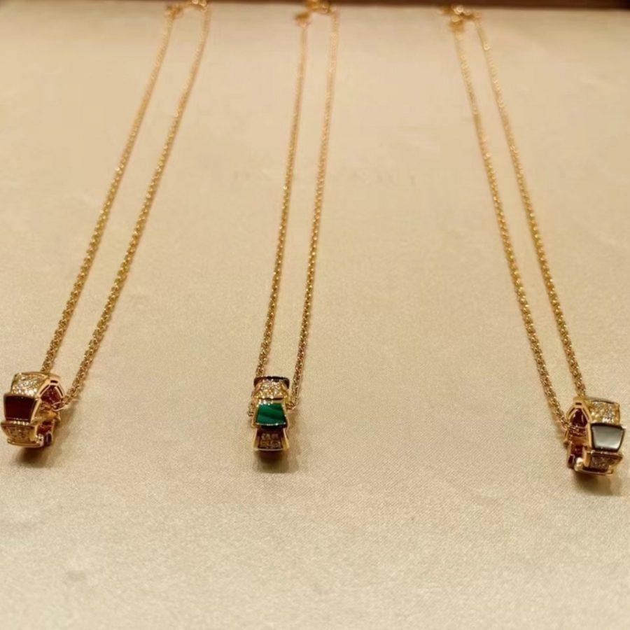 [baslovejewels]SERPENTI PEDANT DIAMOND NECKLACE