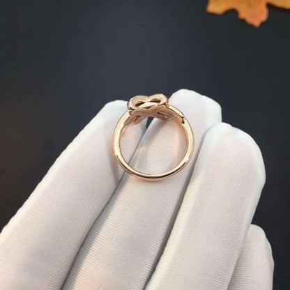 [baslovejewels]JEUX DE PINK GOLD DIAMOND RING