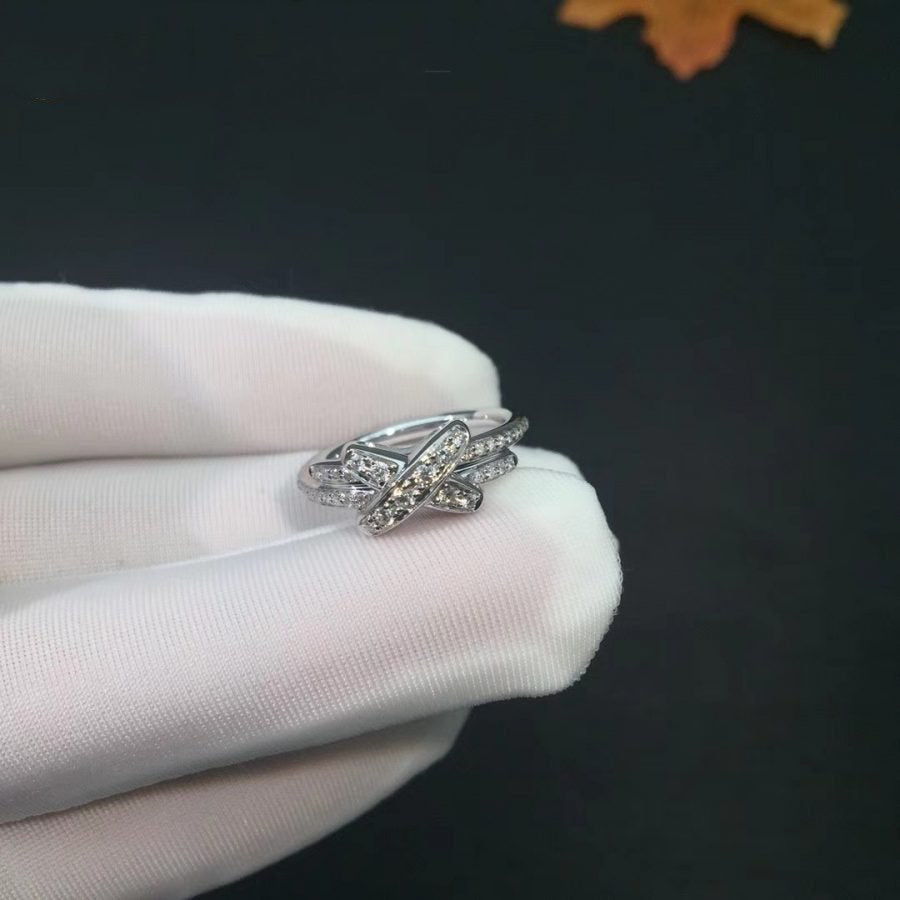 [baslovejewels]JEUX DE SILVER DIAMOND RING