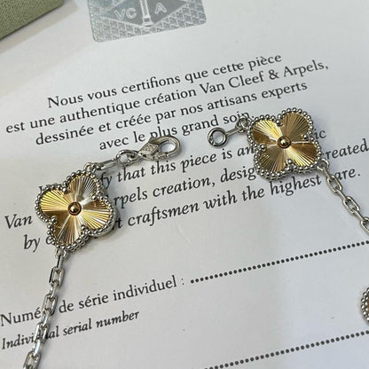 [baslovejewels]CLOVER  5 MOTIFS  CHRISTMAS LIMITED EDITION BRACELET